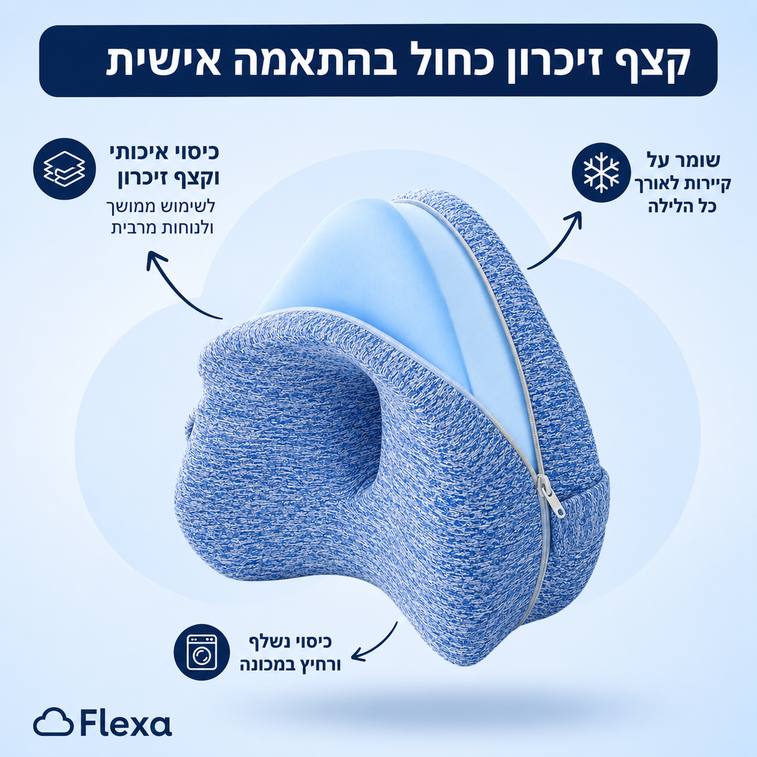 כרית צד לברכיים